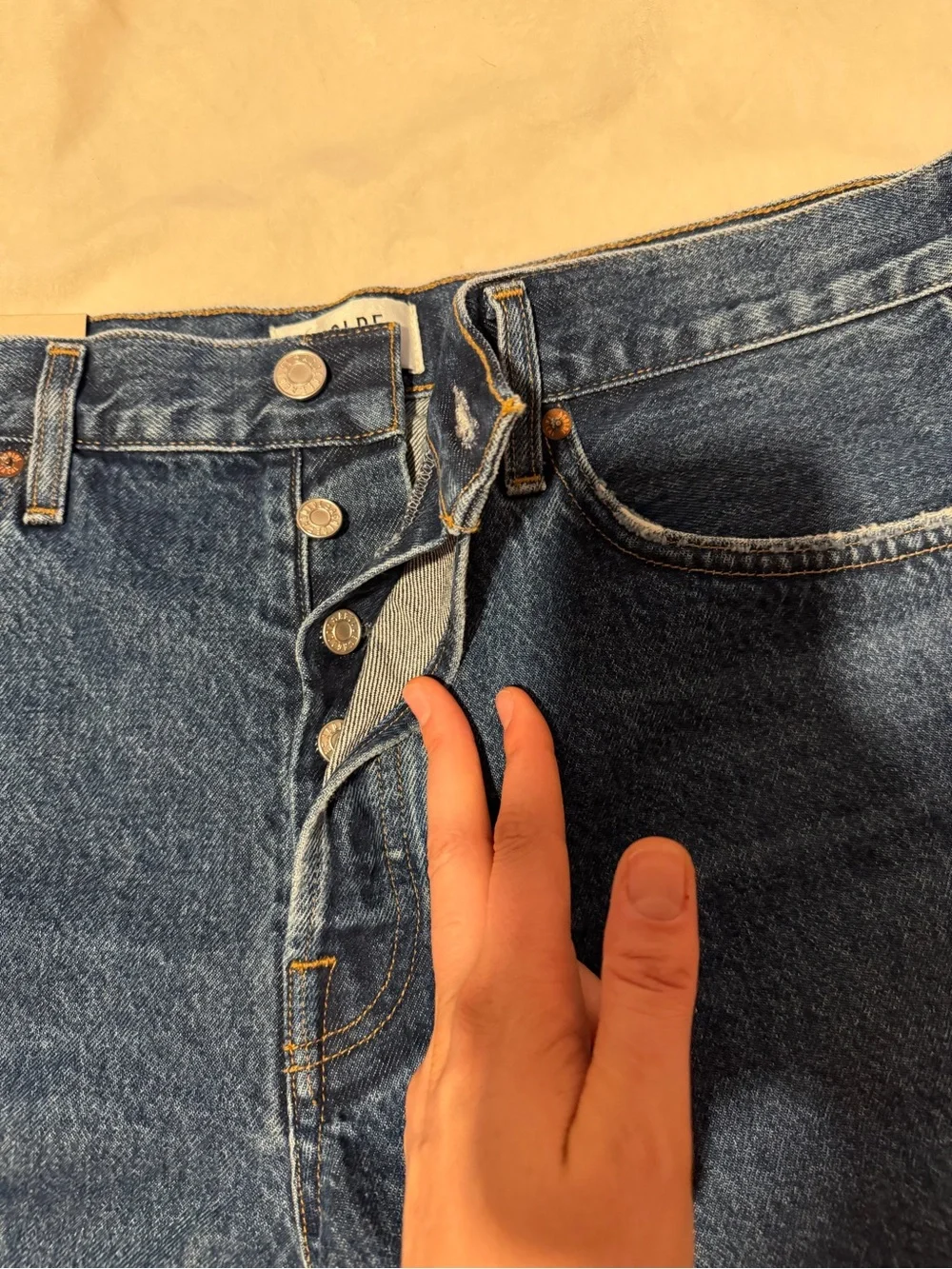 Agolde Parker Long Short - Enamour
